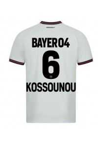 Fotbalové Dres Bayer Leverkusen Odilon Kossounou #6 Venkovní Oblečení 2023-24 Krátký Rukáv